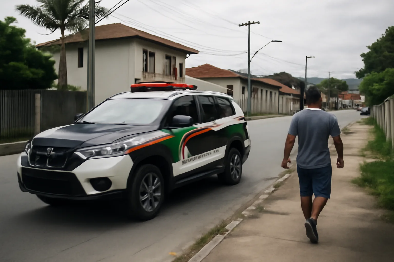 Homem sofre queimaduras em briga entre irmãos em Czerniewicz