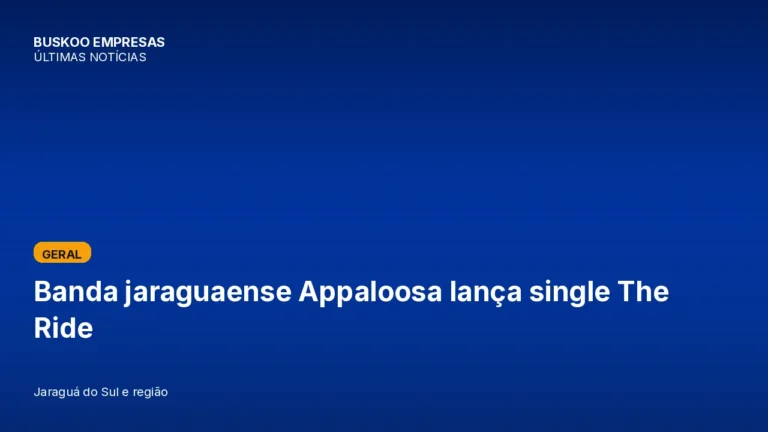 Banda jaraguaense Appaloosa lança single The Ride