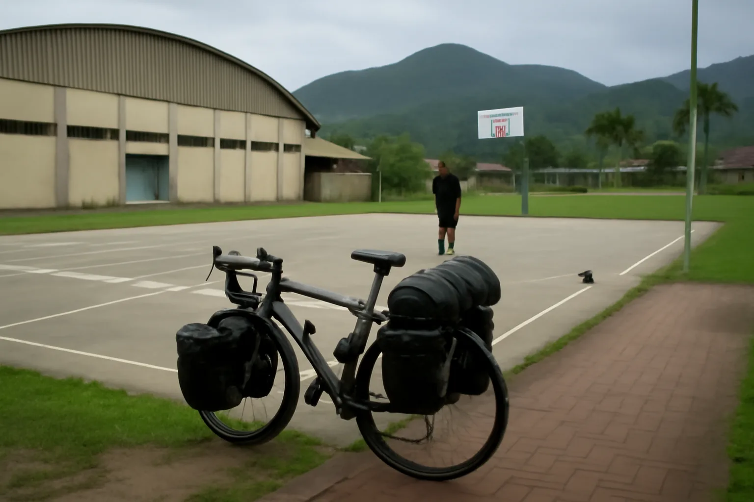 Cearense em expedição ciclística passa por Jaraguá do Sul
