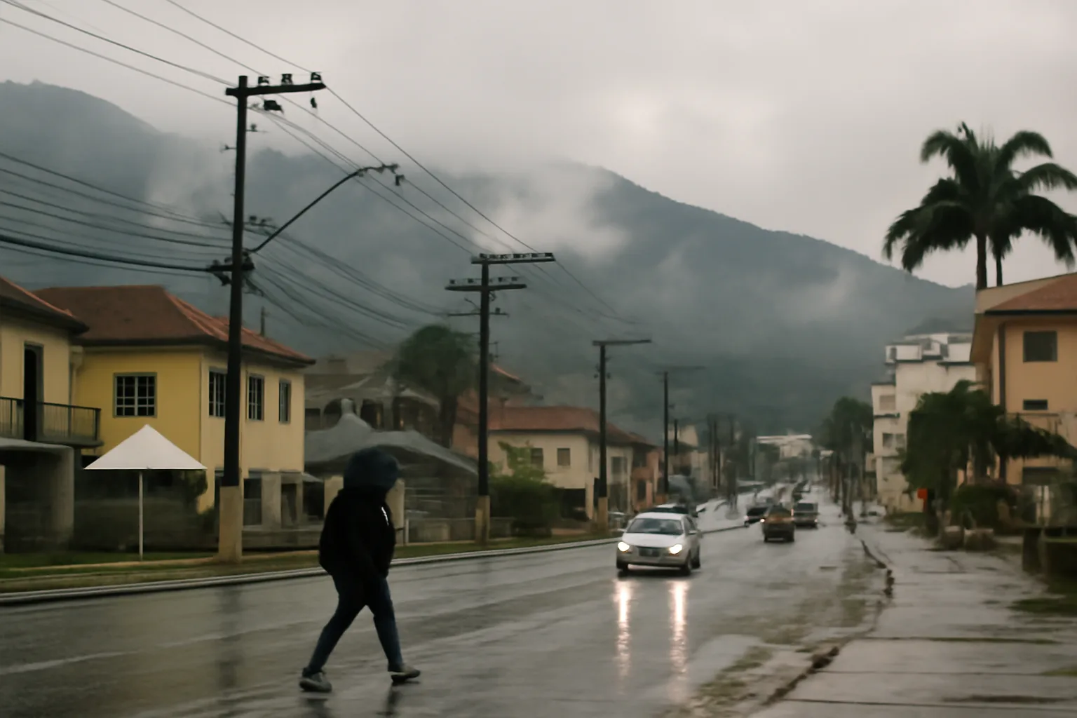 Chuva e alta umidade mantêm tempo instável em Jaraguá do Sul