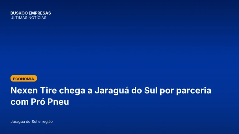 Nexen Tire chega a Jaraguá do Sul por parceria com Pró Pneu