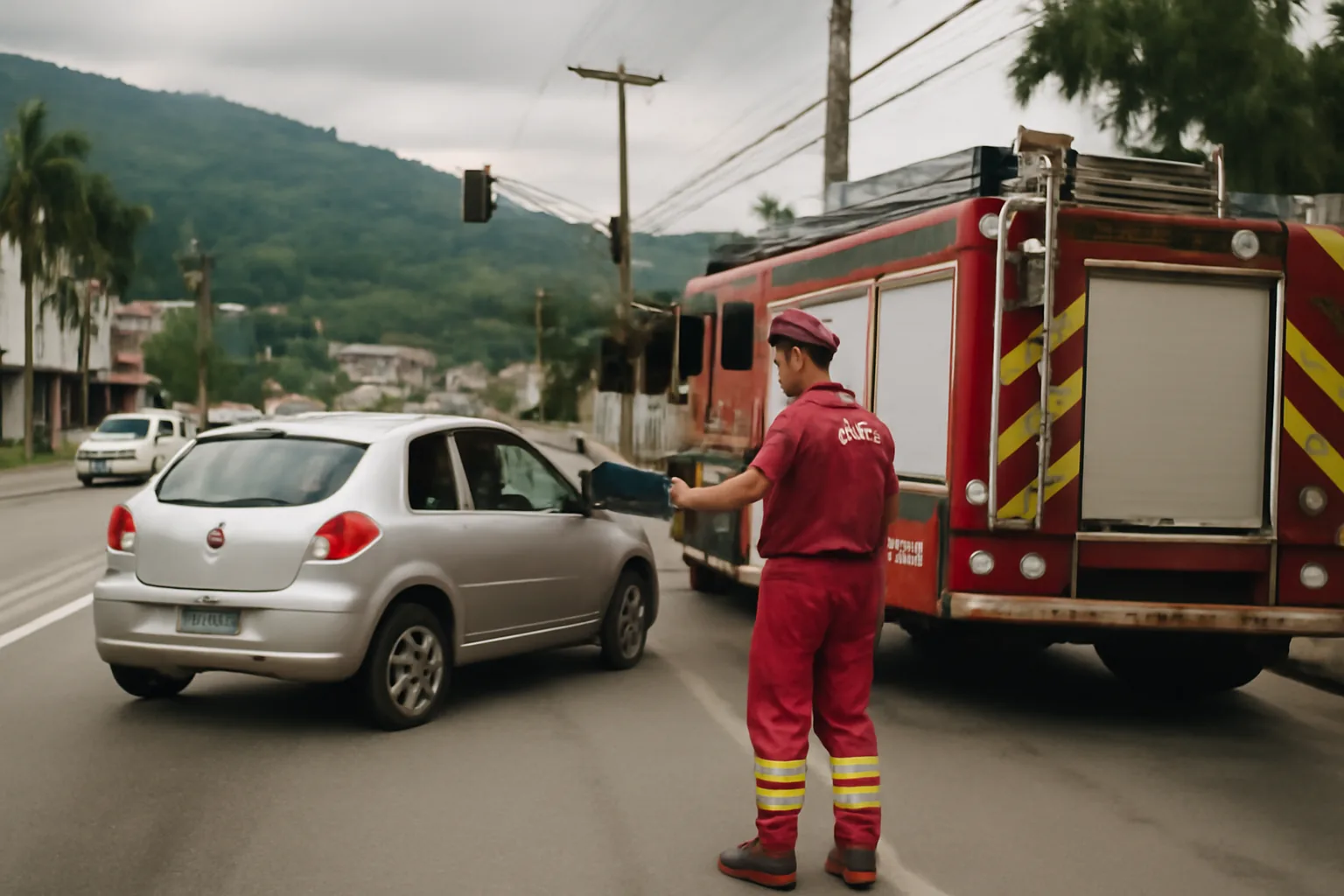 Pedágio em Massaranduba arrecada verba para conserto de caminhão