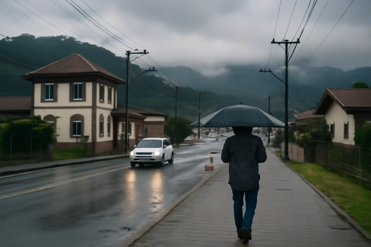 Previsão aponta chuvas fortes e queda de temperatura no fim de semana