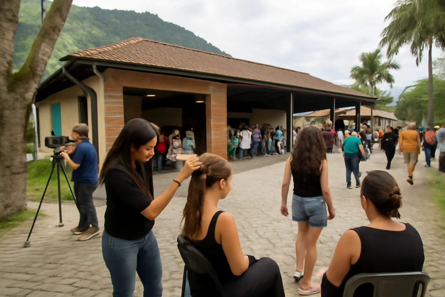 Profissional de Jaraguá assina penteados em evento internacional no Rio