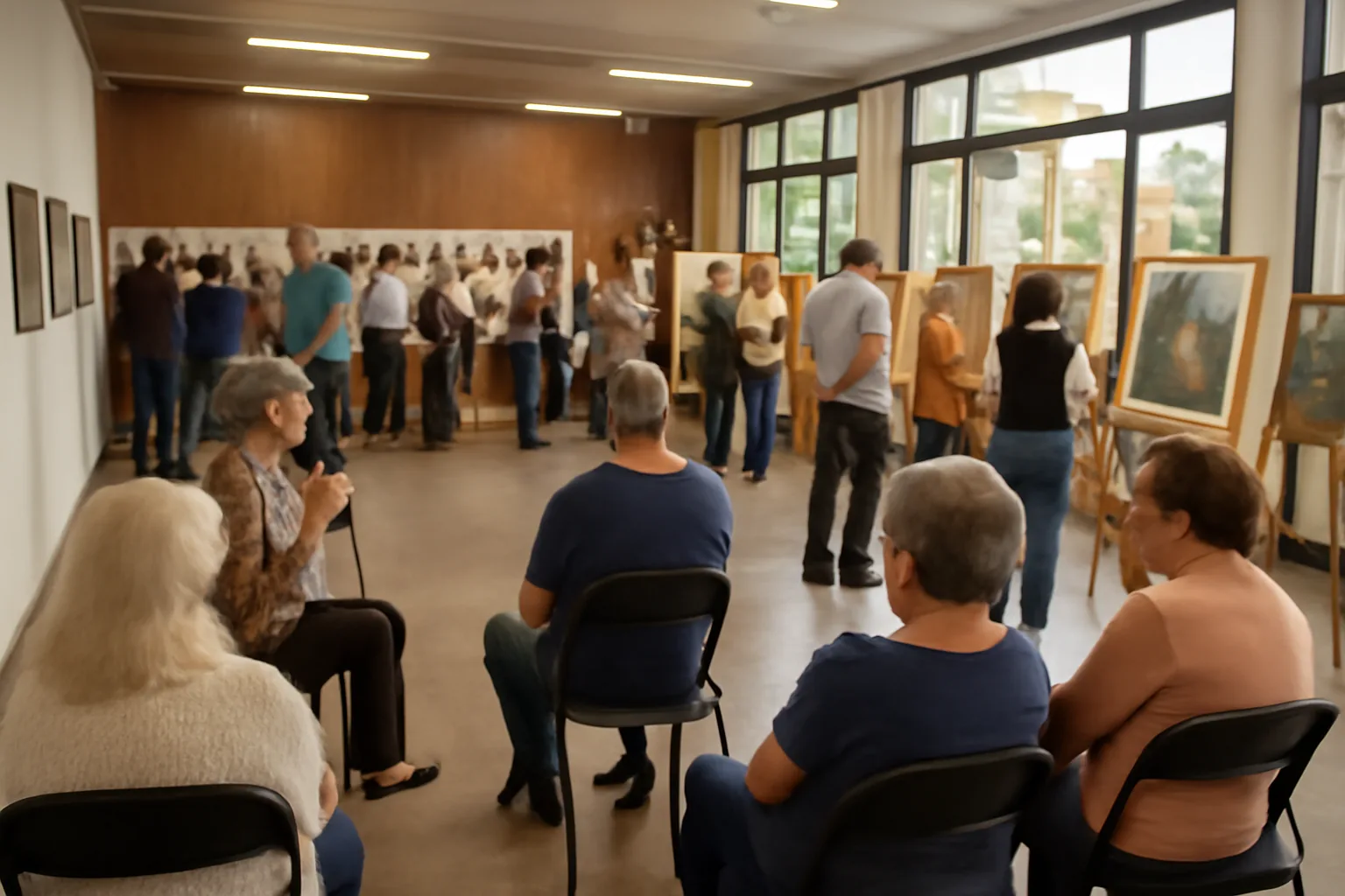 Projeto Bem Viver encerra atividades com sarau e exposição