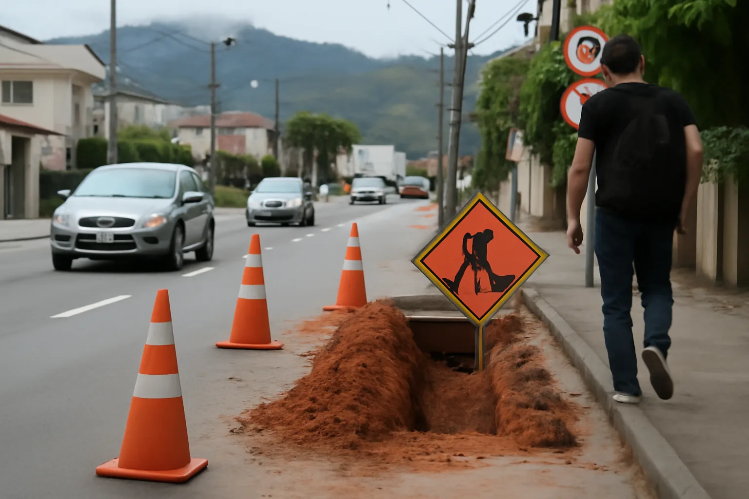 Samae instala ligação de esgoto na Rua Presidente Epitácio Pessoa