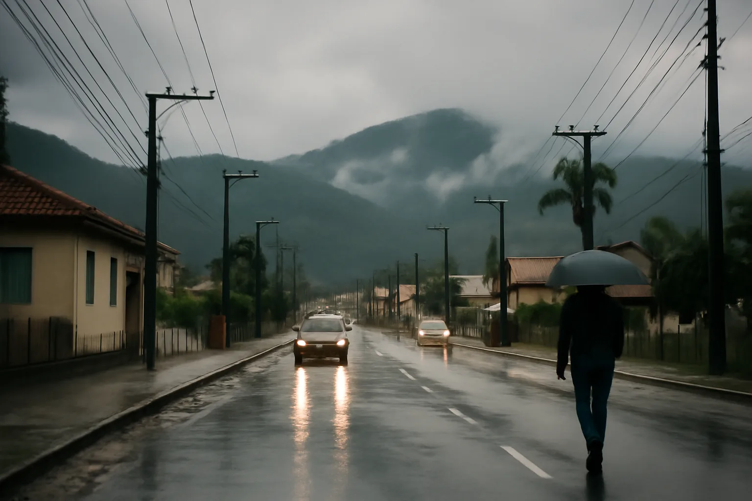 Semana de tempo instável com chuva prevista em Jaraguá do Sul